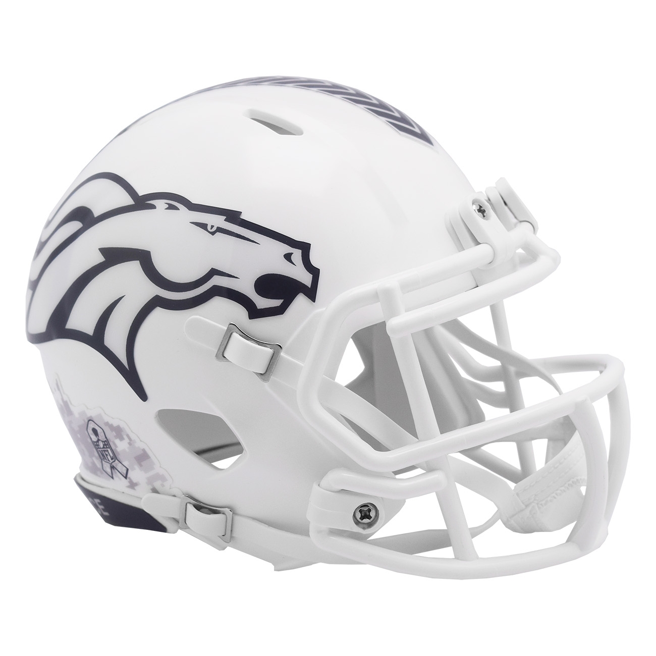 Denver Broncos 2024 Salute to Service NFL Speed Mini Helm