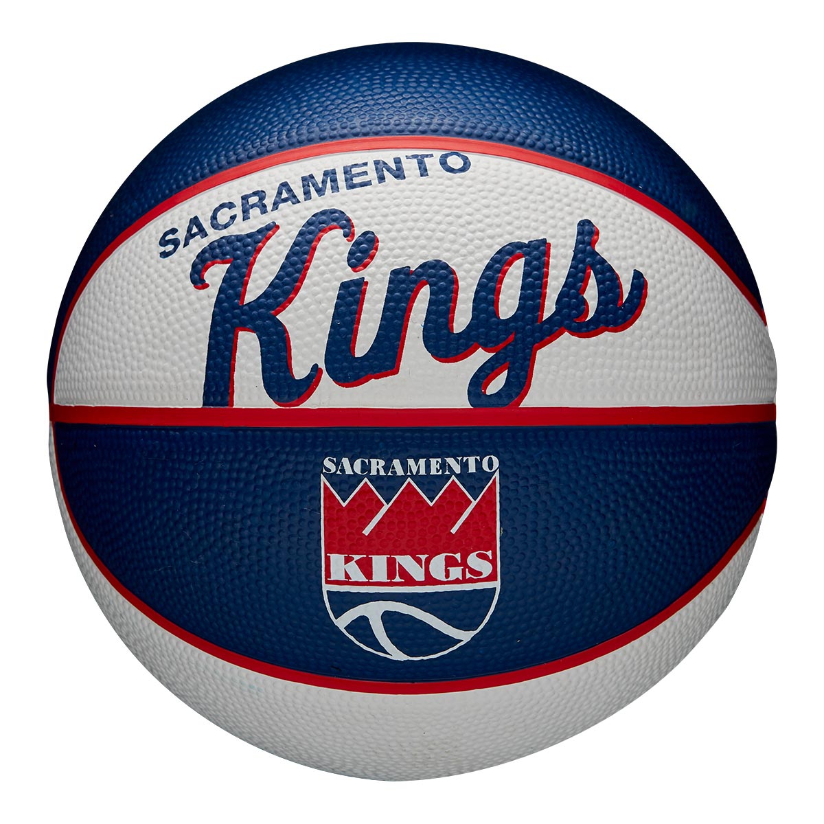 Sacramento Kings NBA Retro Wilson Mini Basketball (Size 3)