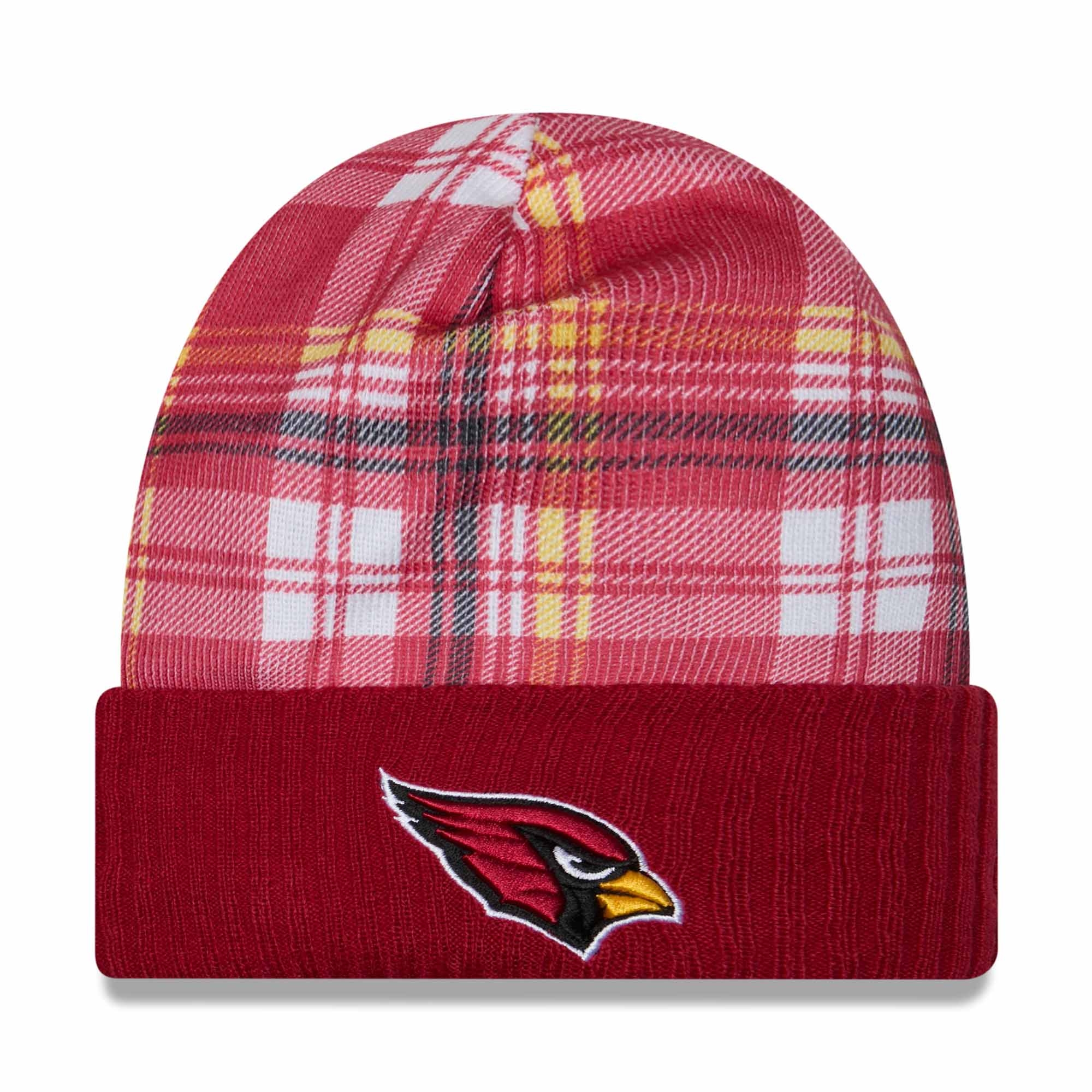 Arizona Cardinals 2024 NFL Sideline Statement New Era Beanie Wintermütze Rot