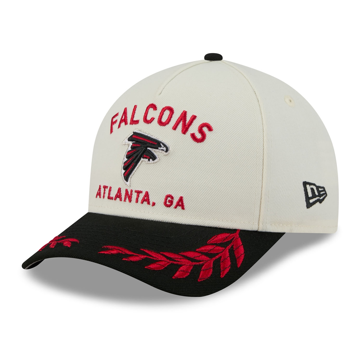 Atlanta Falcons 2025 NFL Draft 9FORTY M-Crown A-Frame Snapback Cap Cream