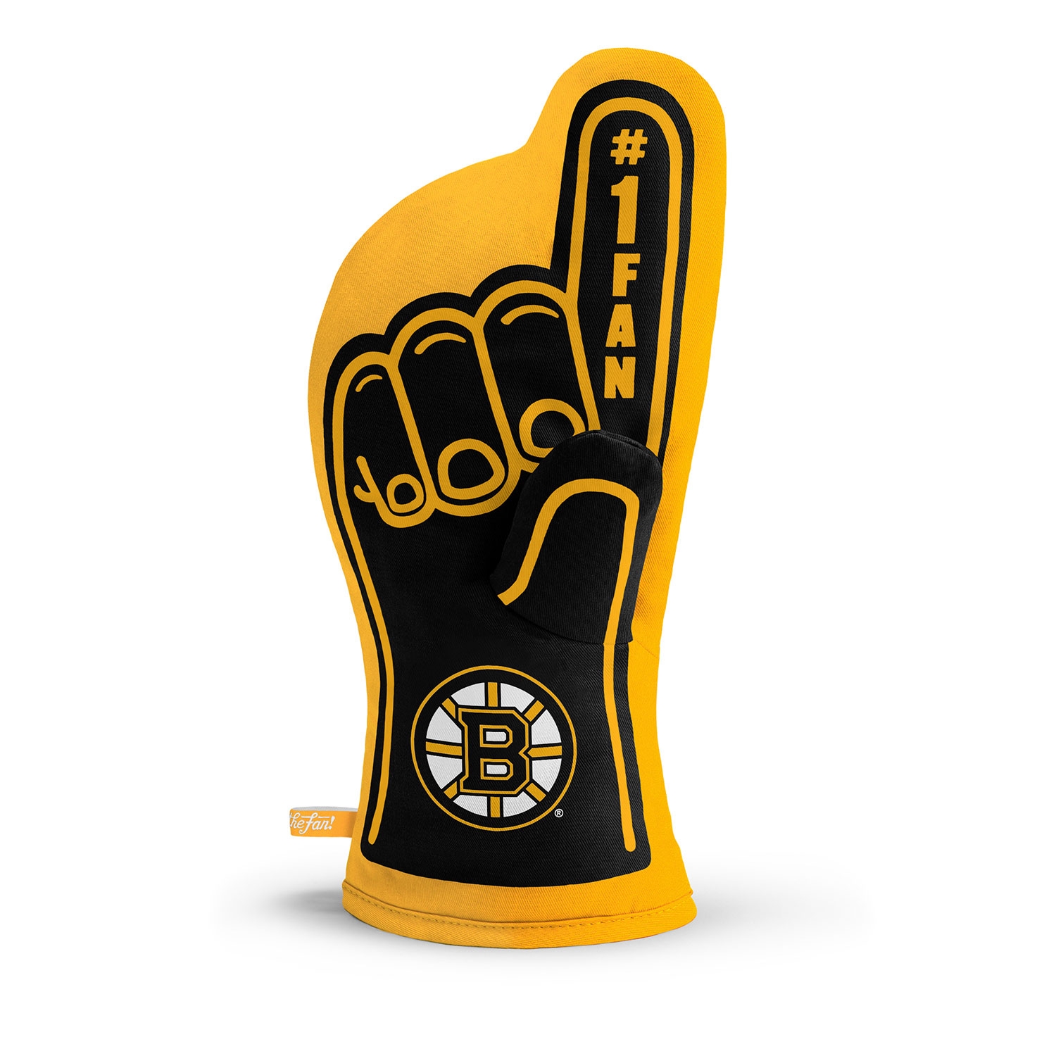 Boston Bruins #1 Fan NHL Ofenhandschuh