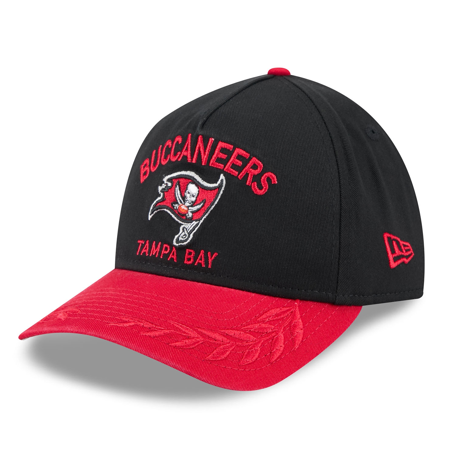 Tampa Bay Buccaneers 2025 NFL Draft 9TWENTY A-Frame Adjustable Cap Black