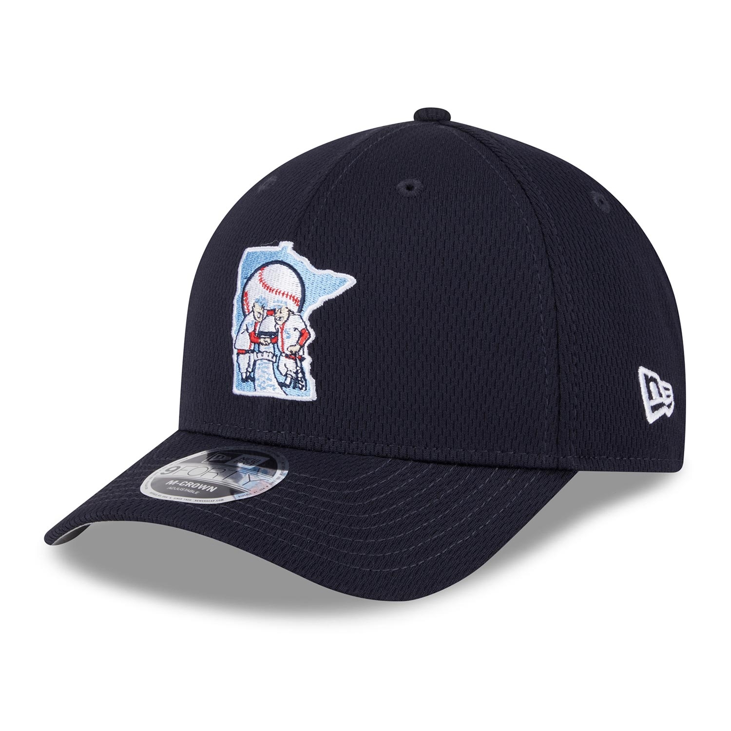 Minnesota Twins 2025 MLB Clubhouse 9FORTY M-Crown Snapback Cap Navy