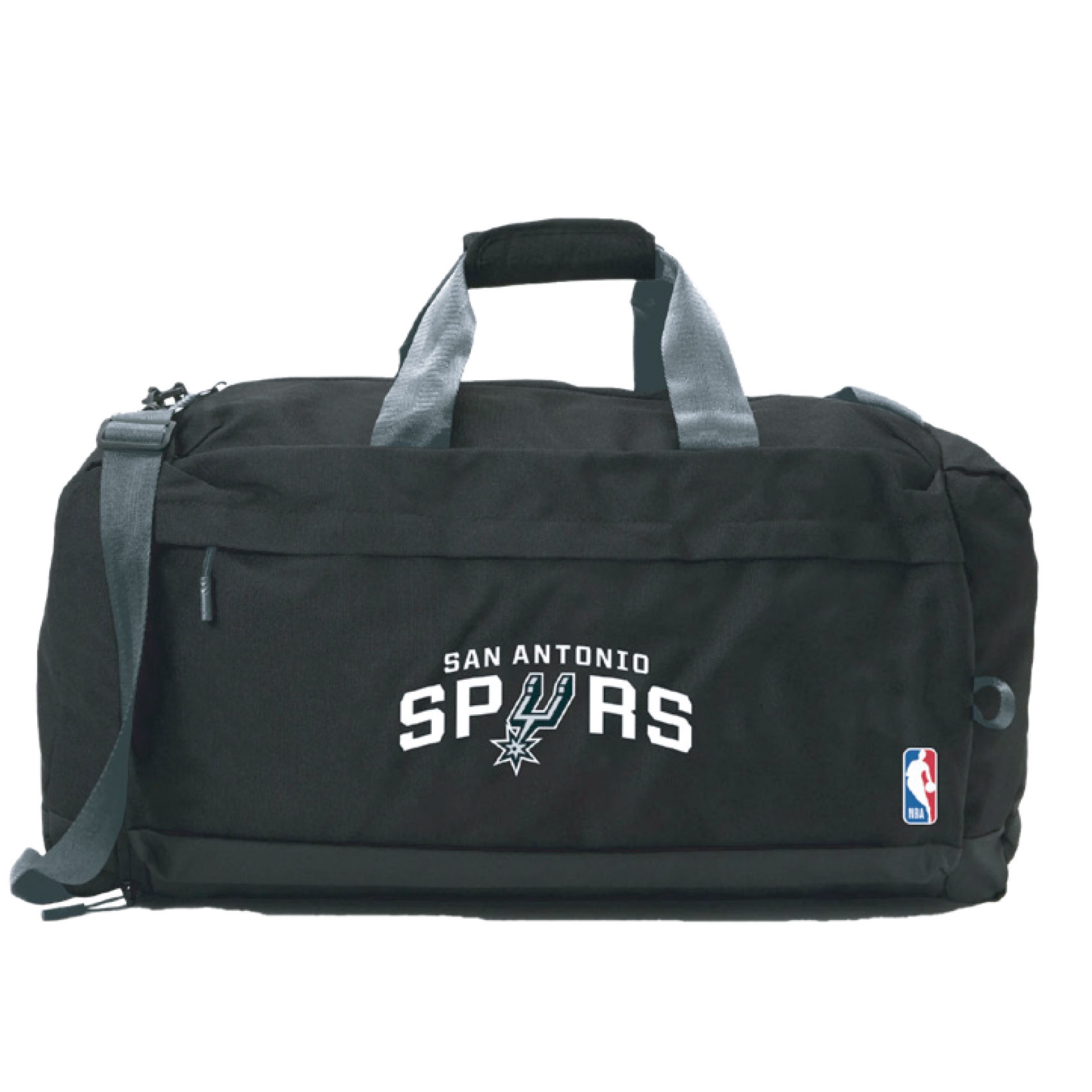 San Antonio Spurs NBA Sporttasche Schwarz