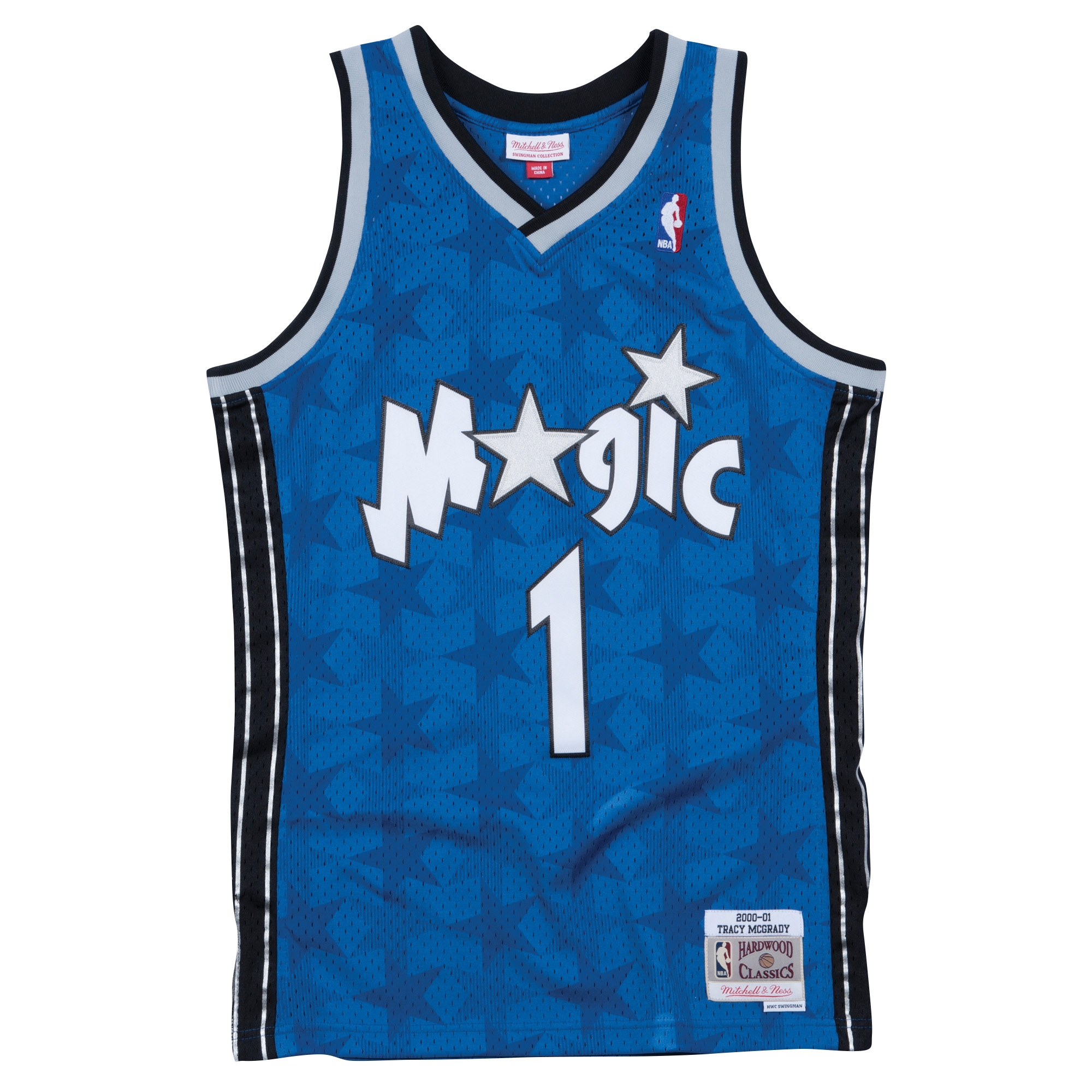 Tracy McGrady #1 Orlando Magic 2000-01 Mitchell & Ness Swingman NBA Jersey Blue