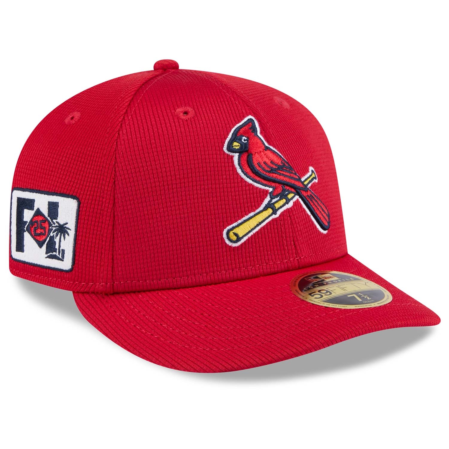 St. Louis Cardinals 2025 MLB Spring Training Low Profile 59FIFTY Fitted Cap Rot