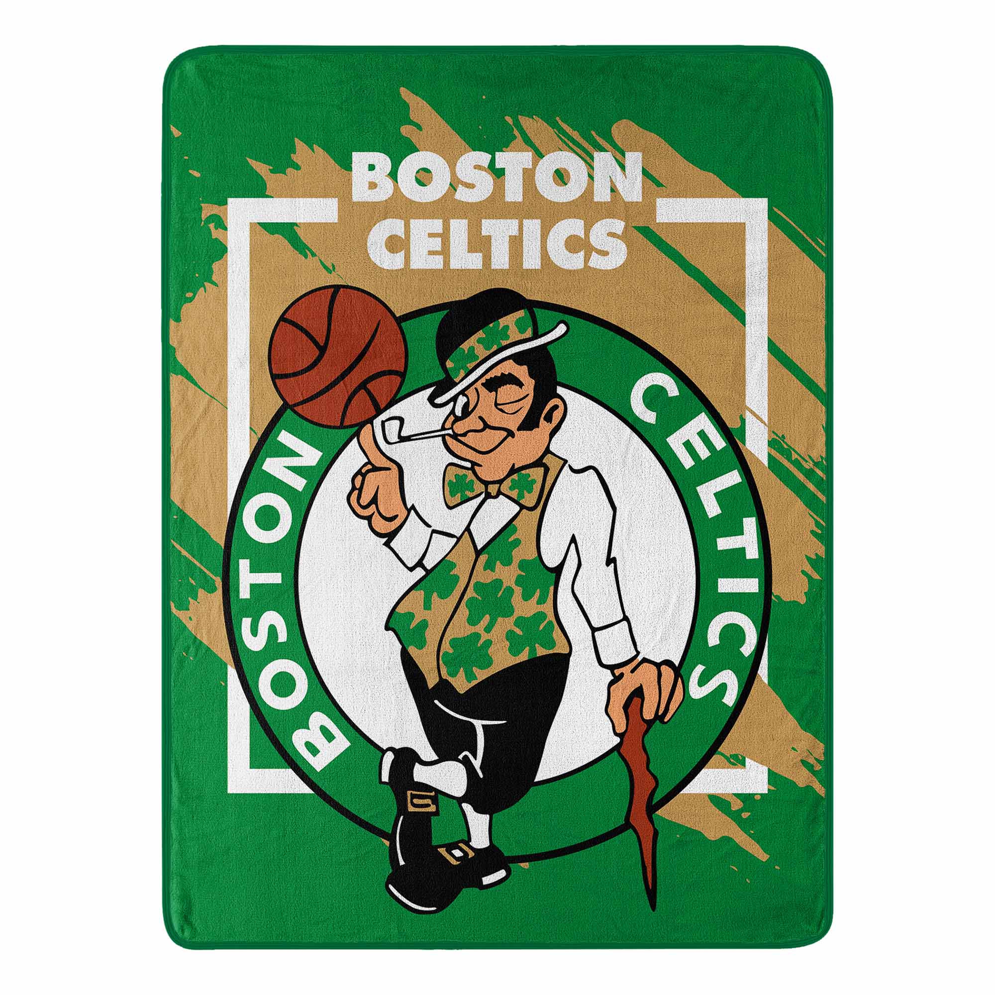 Boston Celtics Dimensional Super Plush NBA Throw