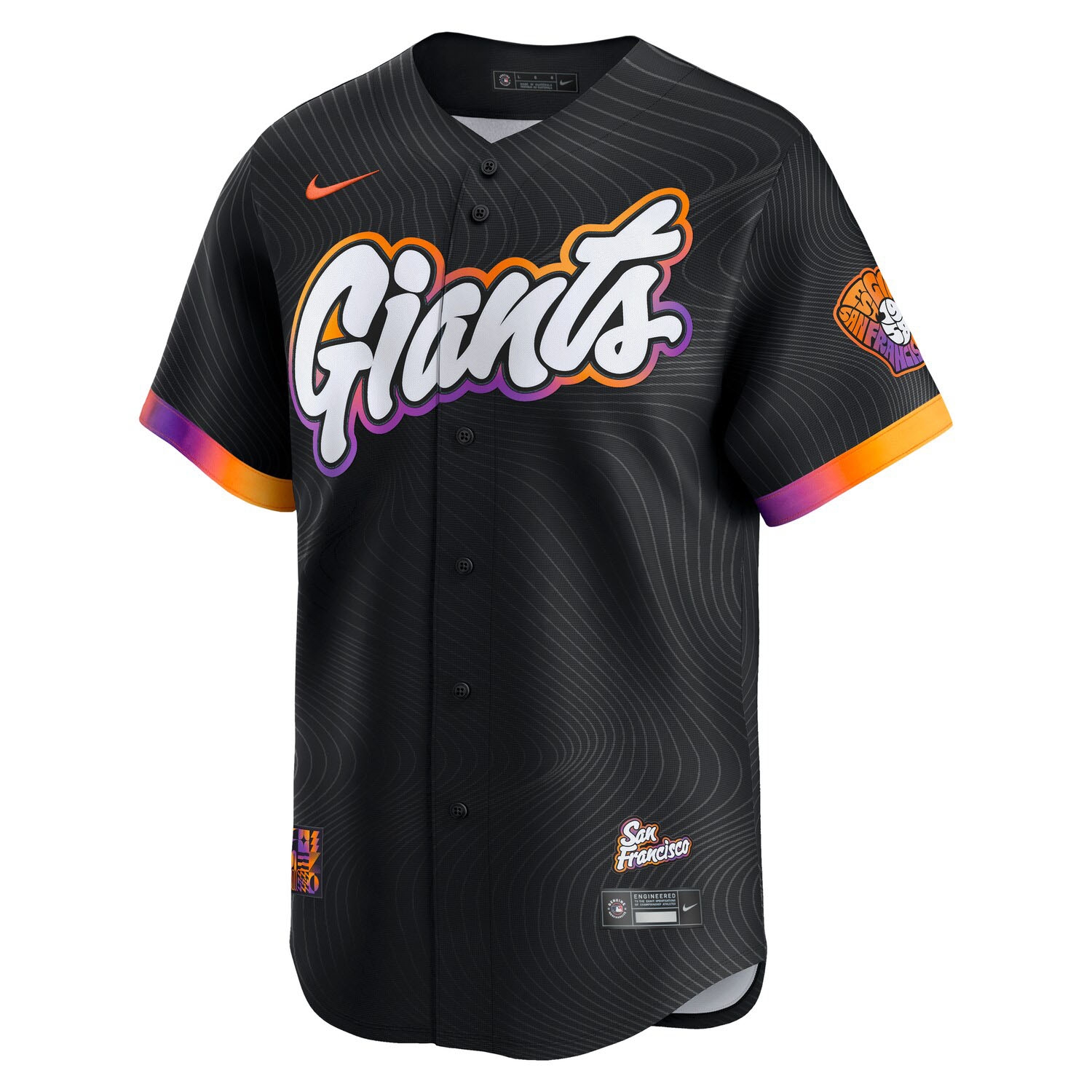 San Francisco Giants City Connect Nike Limited MLB Jersey Black