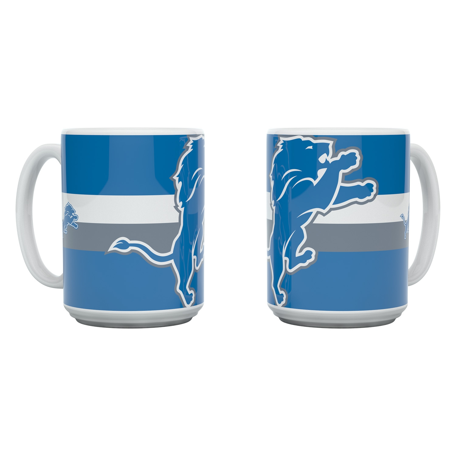 Detroit Lions Triple Logo Jumbo Becher (450 ml)