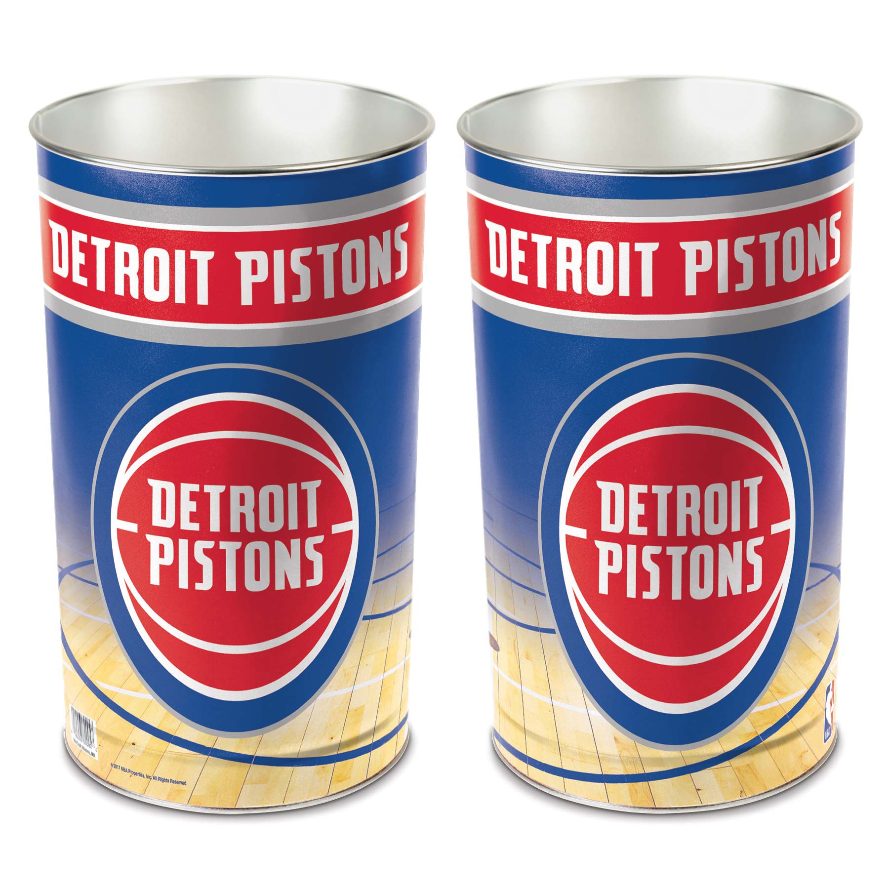 Detroit Pistons WinCraft Metall NBA Papierkorb