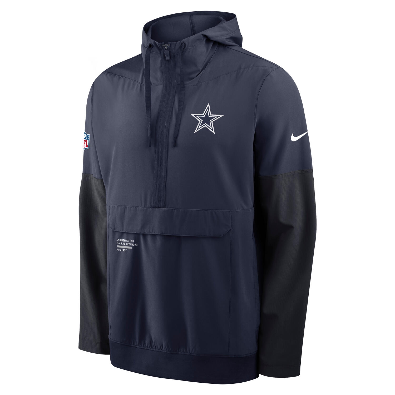 Dallas Cowboys Nike Sideline Half-Zip Anorak NFL Jacke Navy