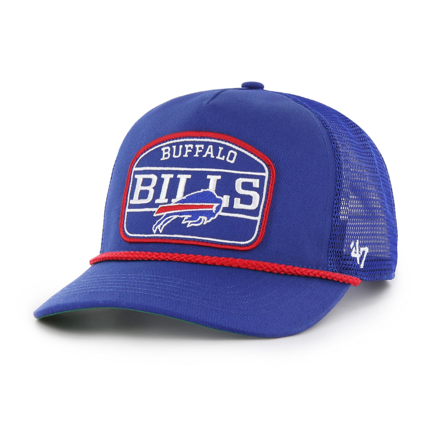 Buffalo Bills Hone Rope '47 Hitch RF Snapback Trucker NFL Cap Blue
