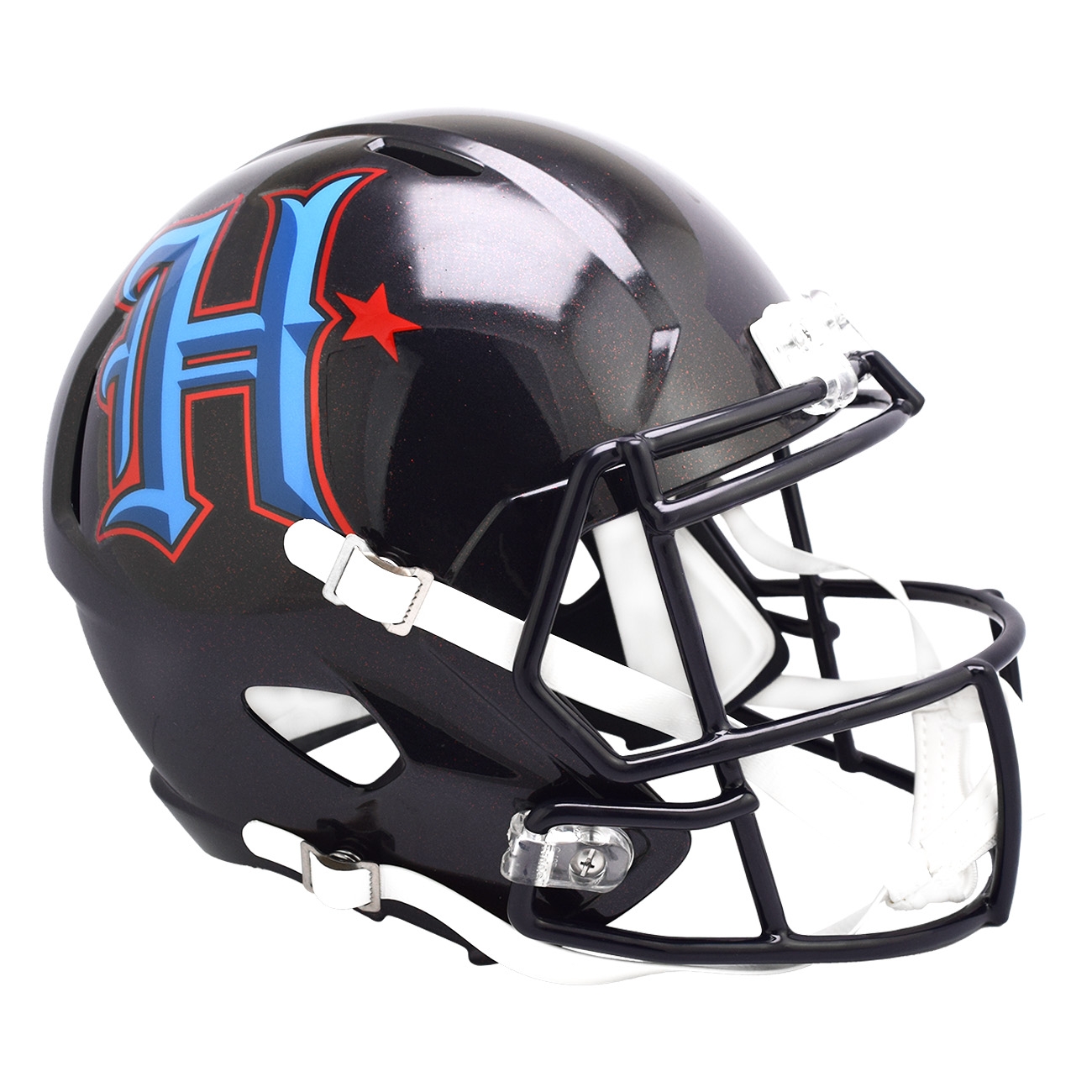 Houston Texans Replica On Field Alternate NFL Speed Full Size Helm Navy