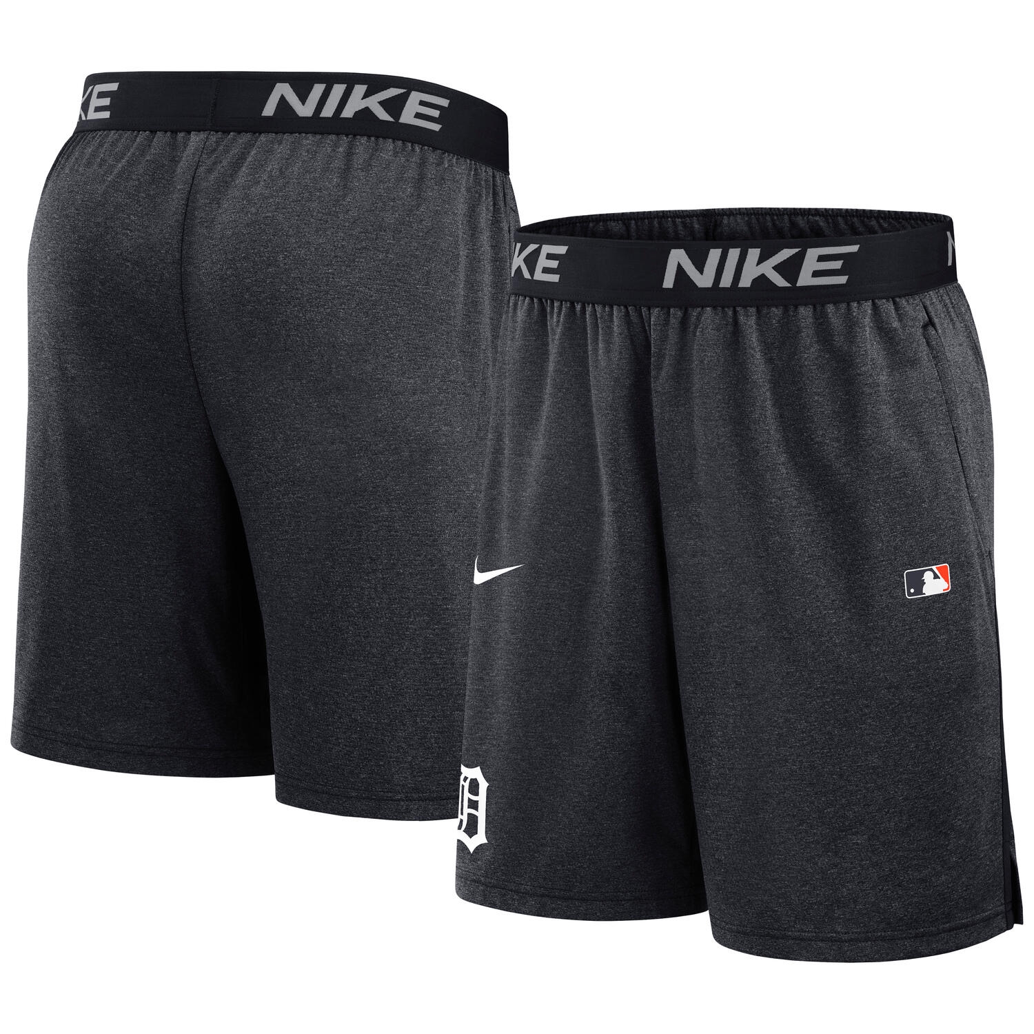 Detroit Tigers 2025 MLB Authentic Collection Nike Shorts Navy