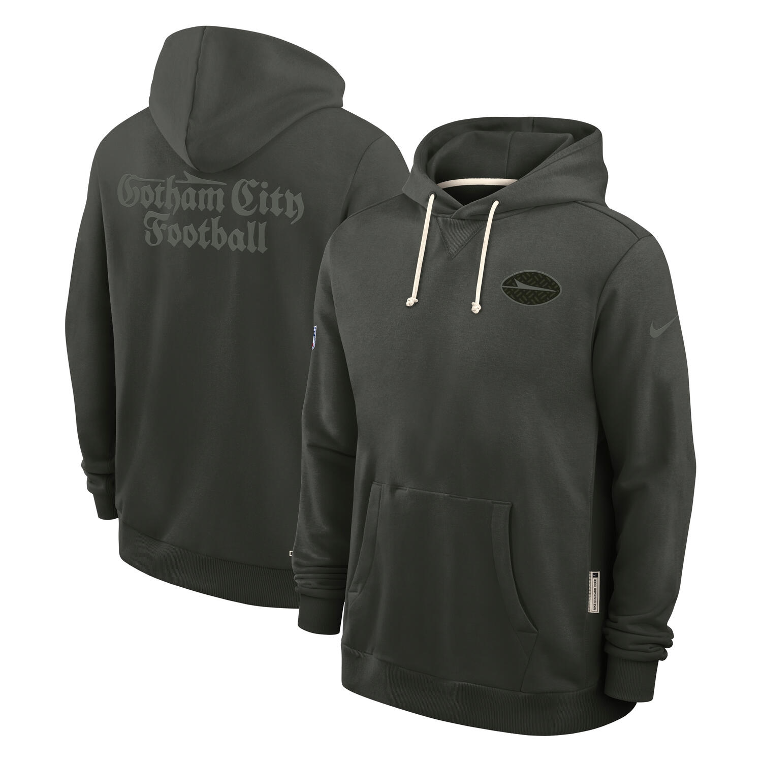 New York Jets 2025 Rivalries Sideline Standard Issue Hoodie Oliv