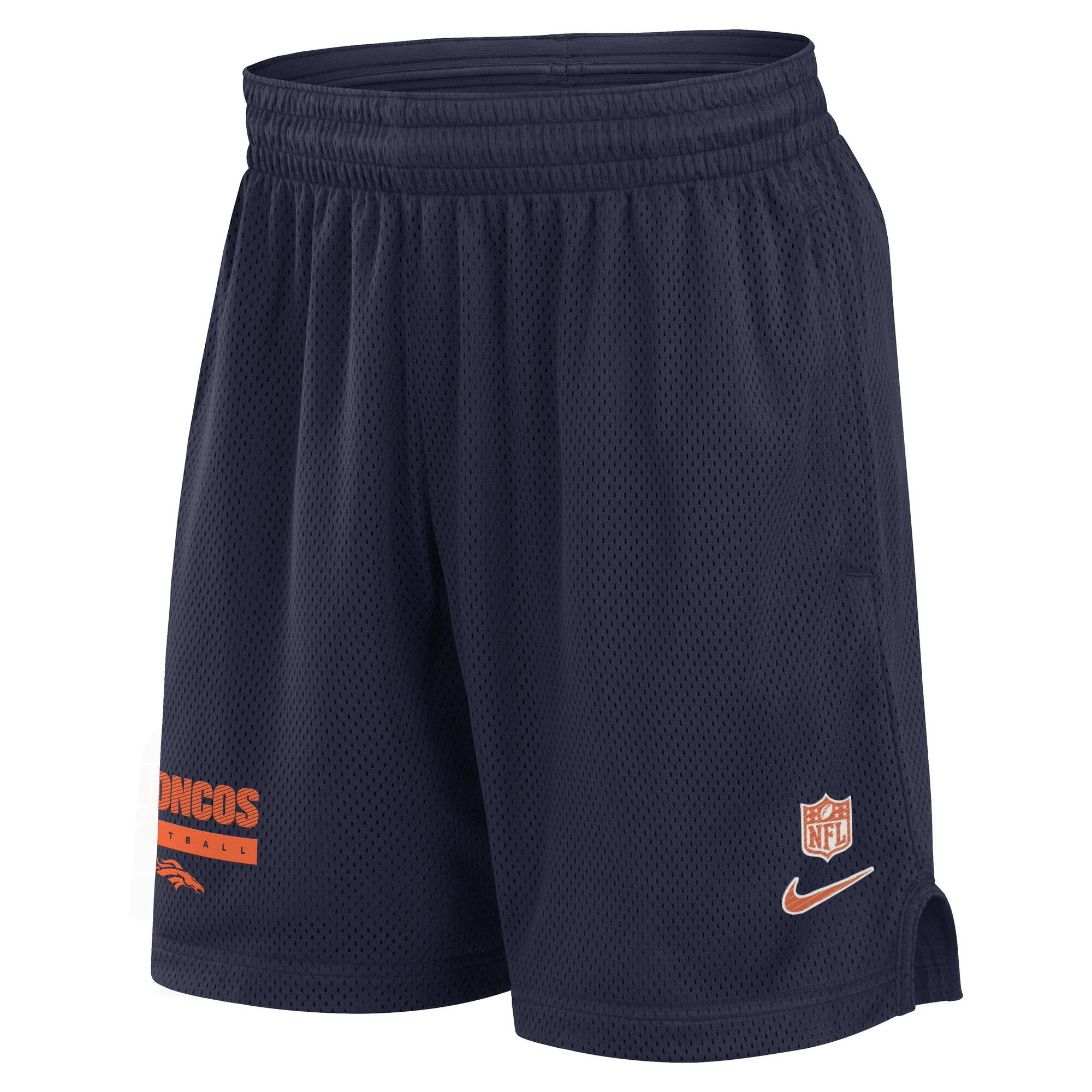 Denver Broncos 2024 NFL Sideline Mesh Nike Dri-FIT Shorts Navy