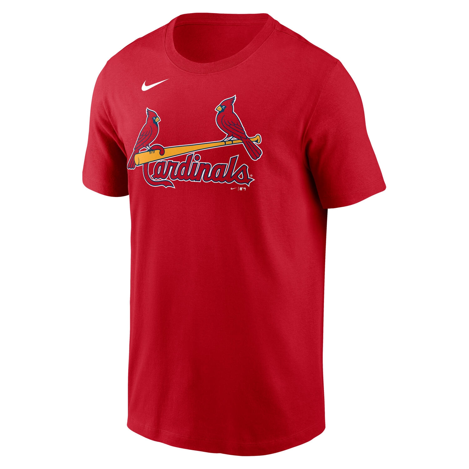 St. Louis Cardinals Fuse Wordmark Nike MLB T-Shirt Rot