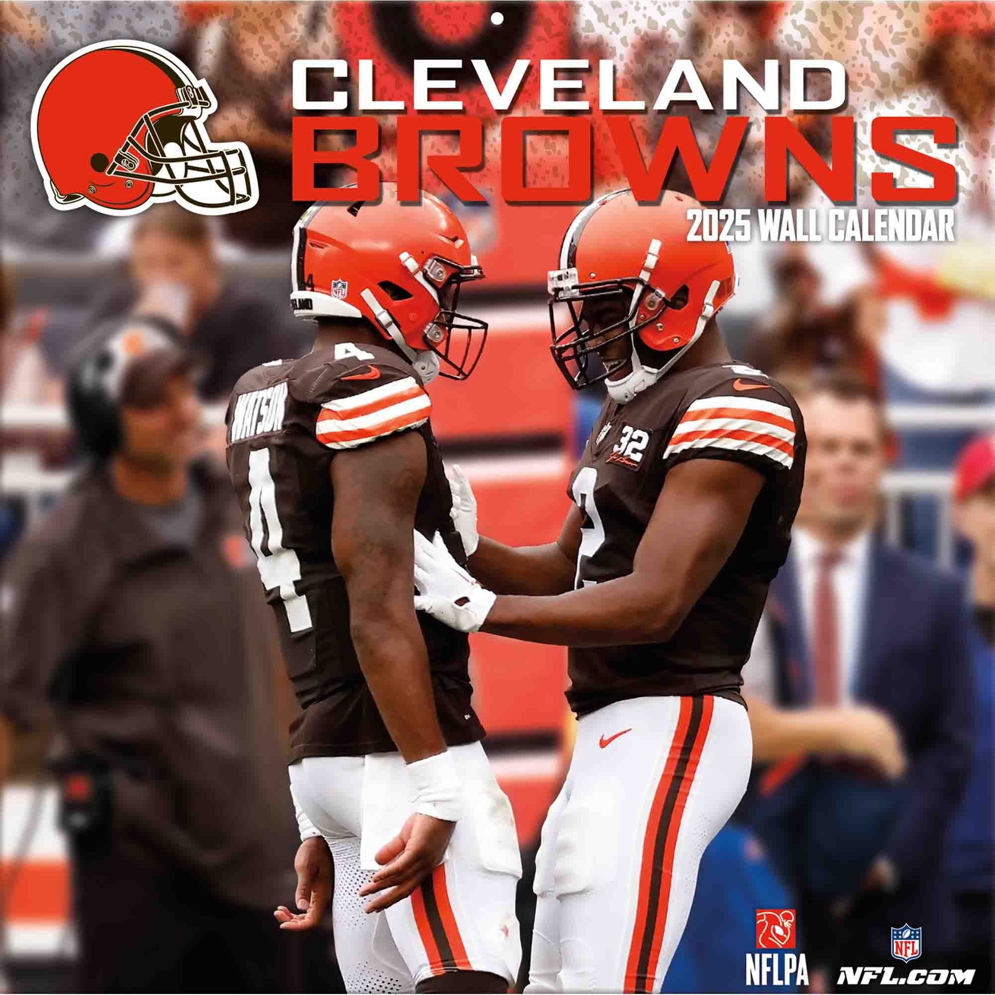 Cleveland Browns 2025 Team NFL Wandkalender