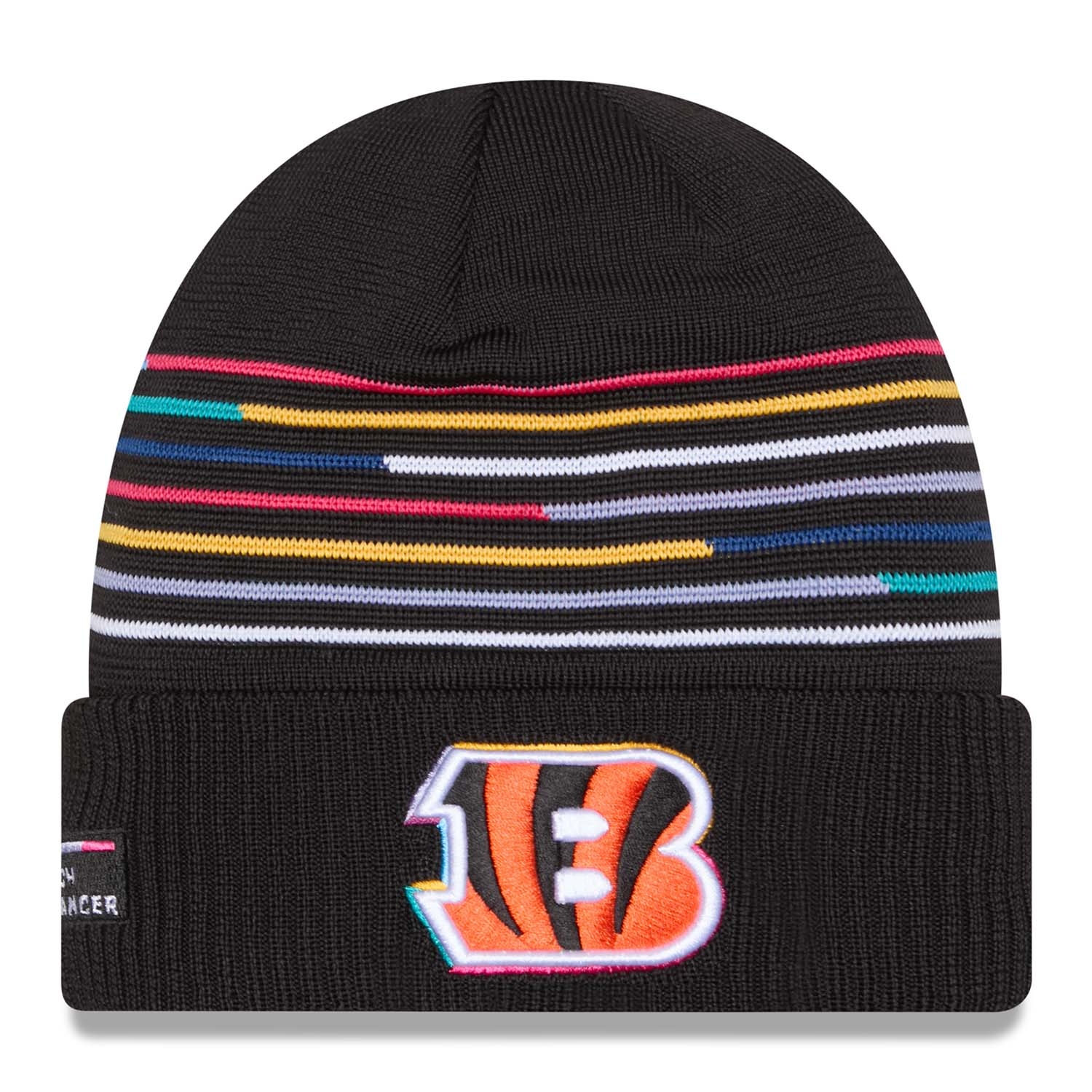 Cincinnati Bengals 2025 NFL Crucial Catch New Era Knit Hat