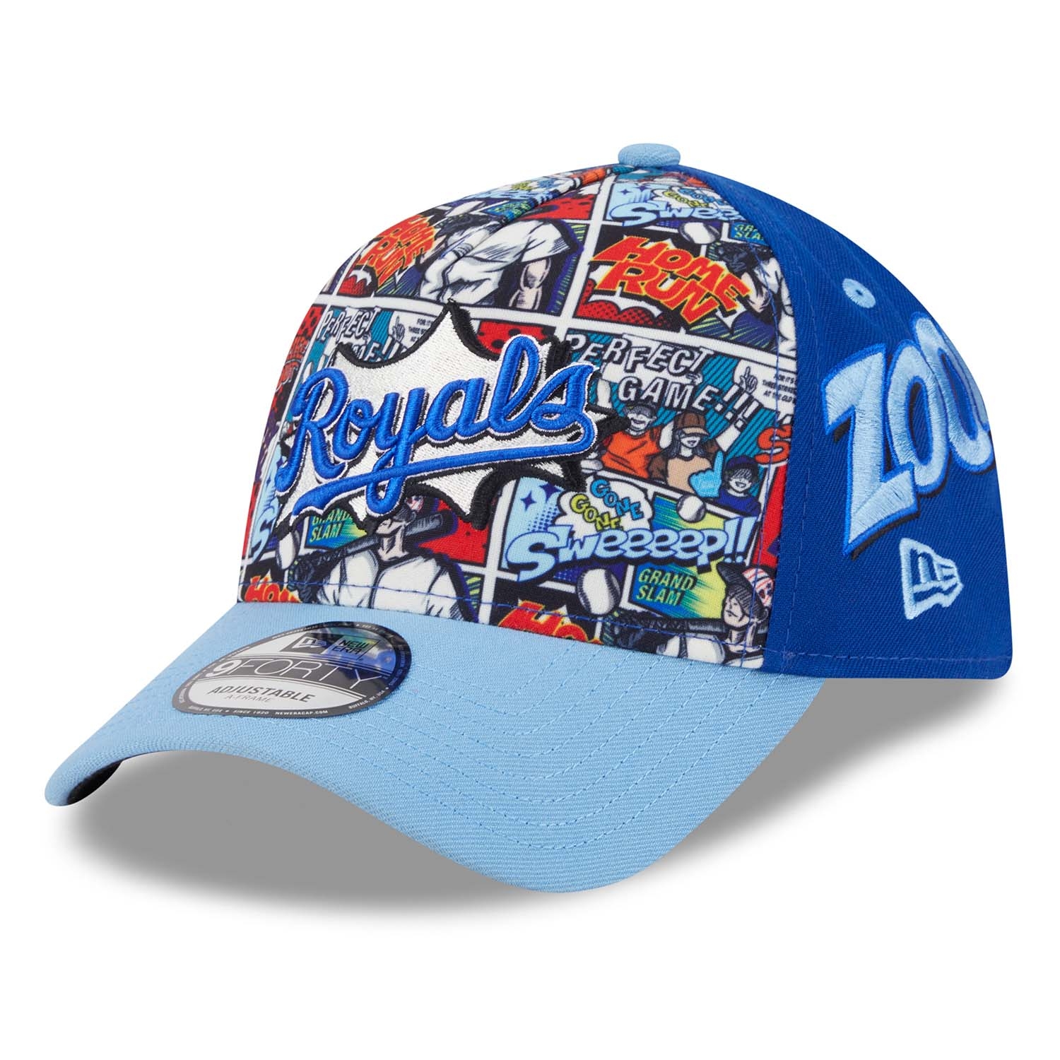 Kansas City Royals 2025 MLB Players' Weekend 9FORTY A-Frame Snapback Cap