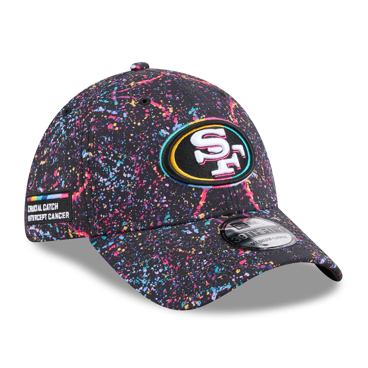 San Francisco 49ers 2025 NFL Crucial Catch 39THIRTY Flex Cap
