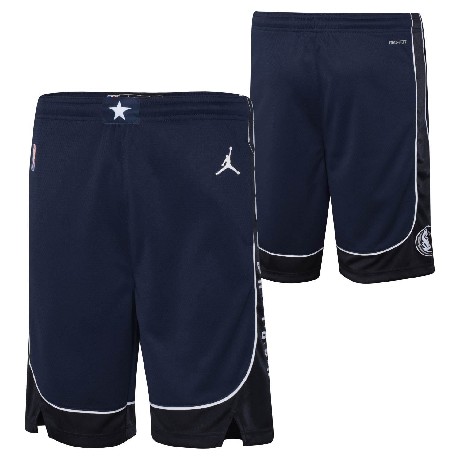Dallas Mavericks Jordan Swingman NBA Shorts Navy (YOUTH)