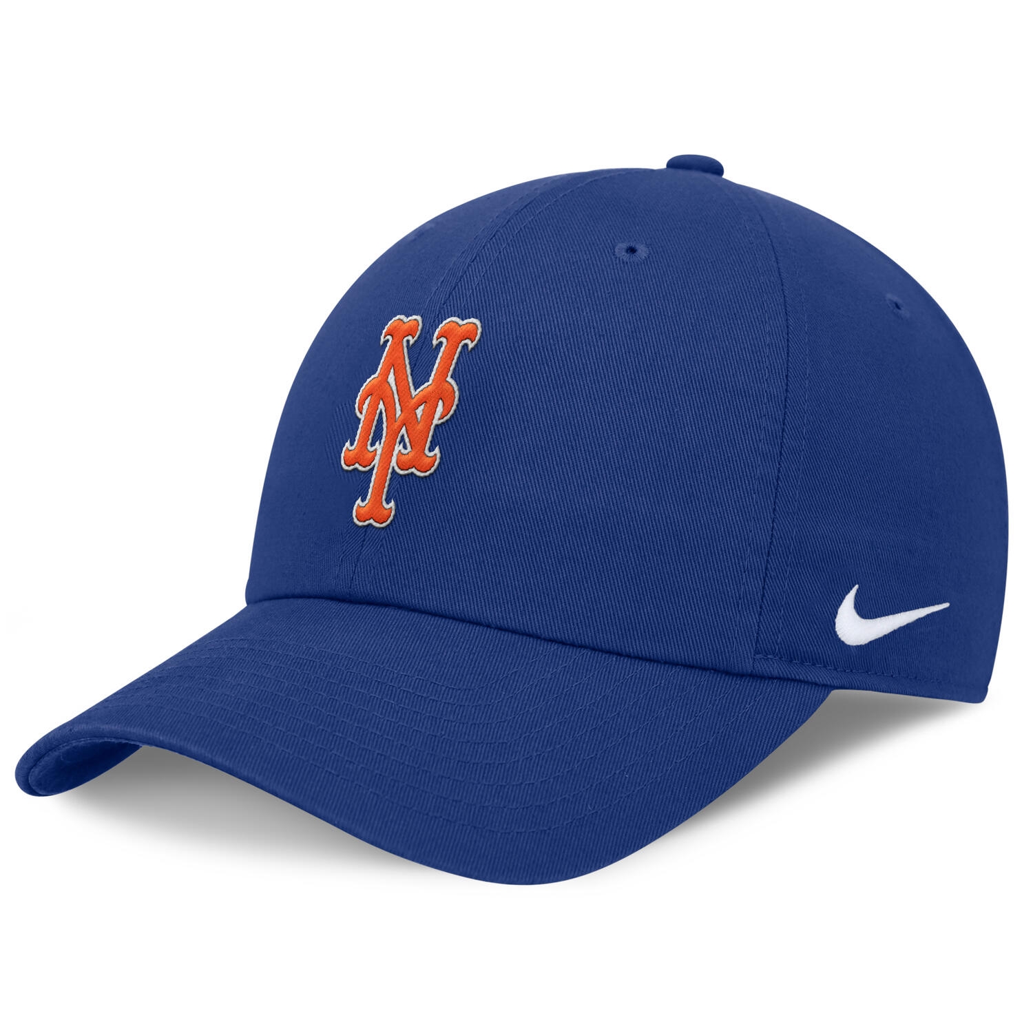 New York Mets Organic Cotton Nike Club Adjustable Cap Blau