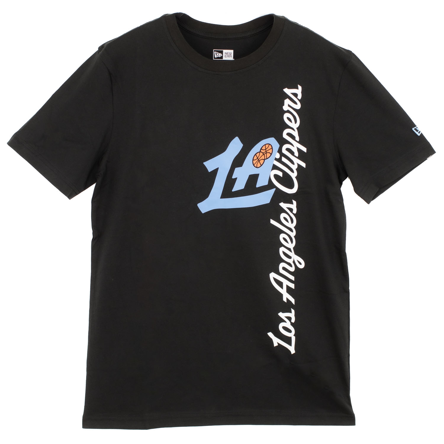Los Angeles Clippers 2024 NBA City Edition New Era T-Shirt Schwarz
