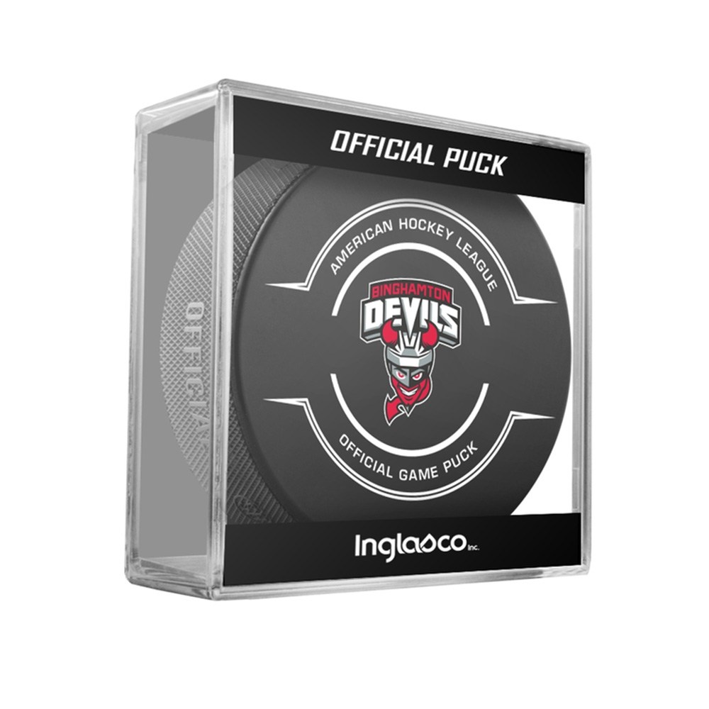 Binghamton Devils AHL Official Game Puck