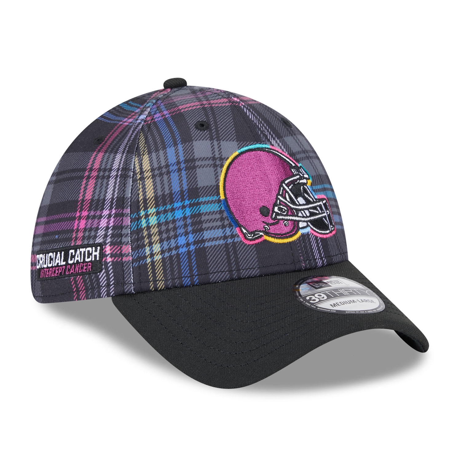 Cleveland Browns 2024 NFL Crucial Catch New Era 39THIRTY Flex Cap