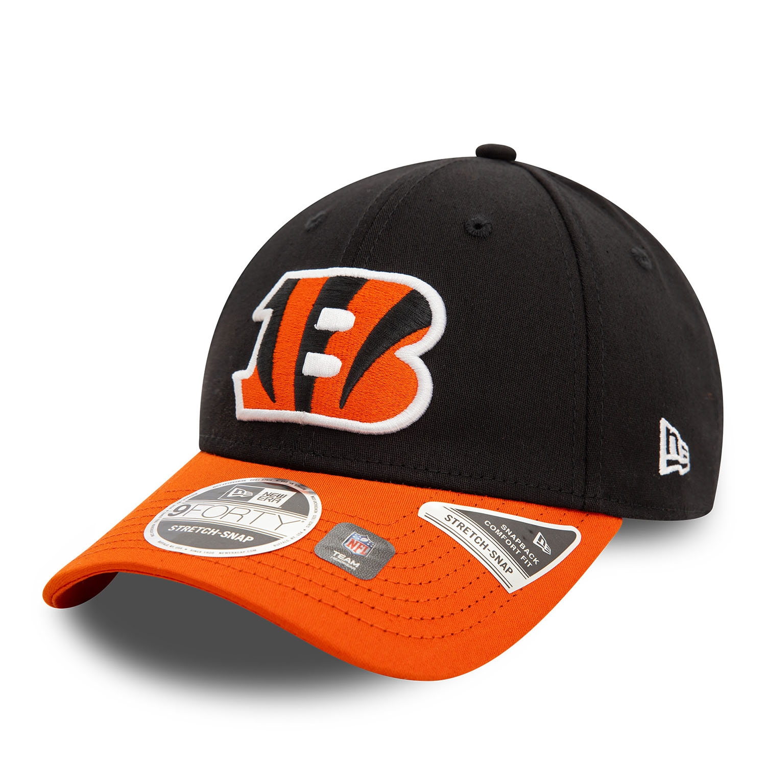 Cincinnati Bengals Team Stretch-Snap New Era 9FORTY Cap