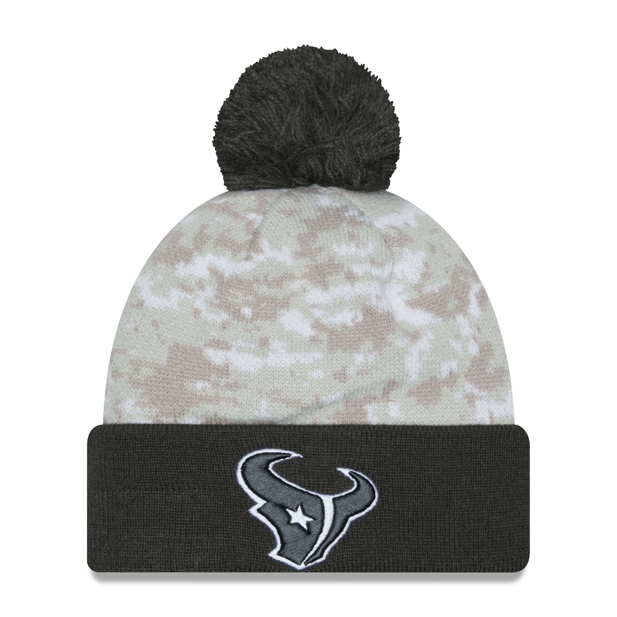 Houston Texans 2024 NFL Salute to Service New Era Sport Wintermütze