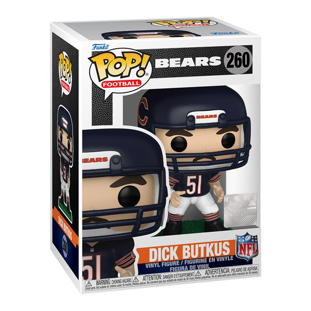 Funko POP! #260 Dick Butkus Chicago Bears Vinyl NFL Figur