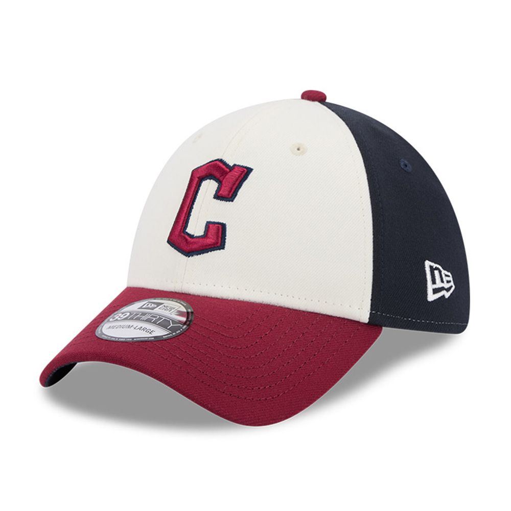 Cleveland Guardians Official MLB City Connect New Era 39THIRTY Flex Cap